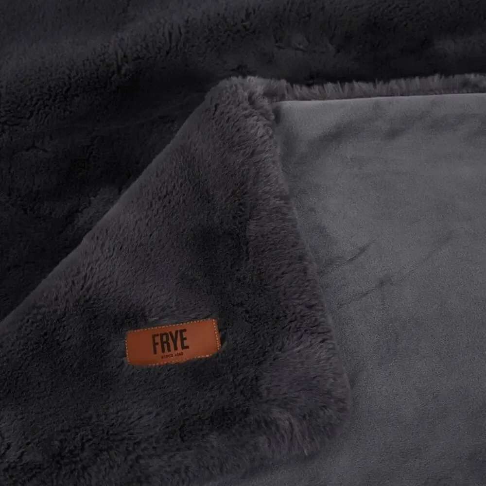 FRYE Luxe Faux Fur Throw 60”x70”